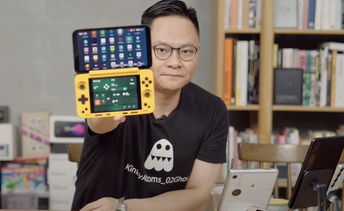 Ra mắt máy chơi game 2 màn hình đầu tiên chạy Android, fan của Nintendo 3DS vào mà xem