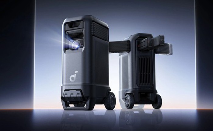 Anker ra mắt máy chiếu 4K "kẹo kéo" kèm dàn loa 7.1, pin 8 tiếng, giá gốc 130 triệu nhưng đặt sớm được giảm 1 nửa