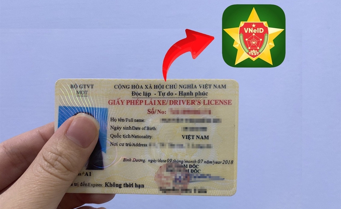 Cách thêm giấy phép lái xe vào VNeID mới nhất người dùng nên biết