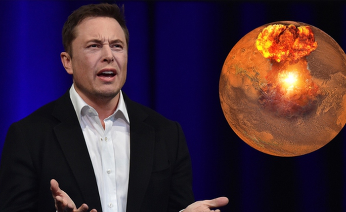 Ném bom hạt nhân vào Sao Hỏa để tạo sự sống: Ý tưởng điên rồ của Elon Musk liệu có khả thi, hay chỉ là 'thảm họa' hạt nhân?