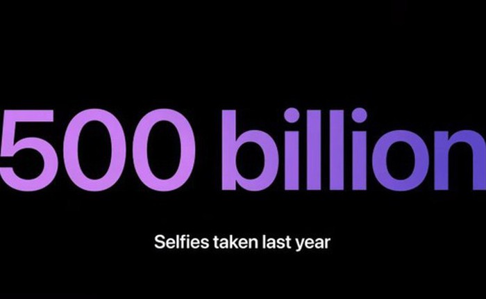 500 tỷ tấm selfie chụp bằng iPhone năm qua và đây là cách Apple chứng minh họ xứng đáng dẫn đầu cuộc chơi