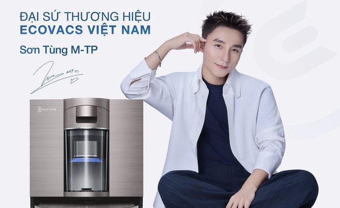 ECOVACS chính thức công bố Sơn Tùng M-TP trở thành đại sứ thương hiệu đầu tiên tại Việt Nam