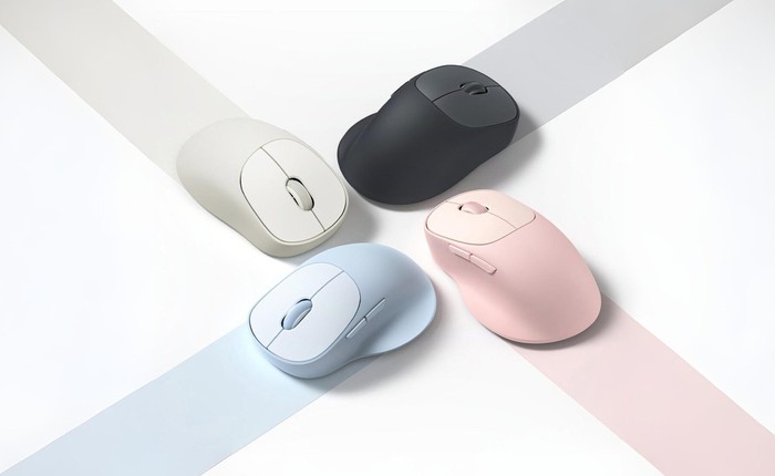 Xiaomi ra mắt chuột không dây mới dùng 3 máy cùng lúc, thiết kế đẹp, 4 màu, DPI 1200, giá chỉ hơn 400.000đ