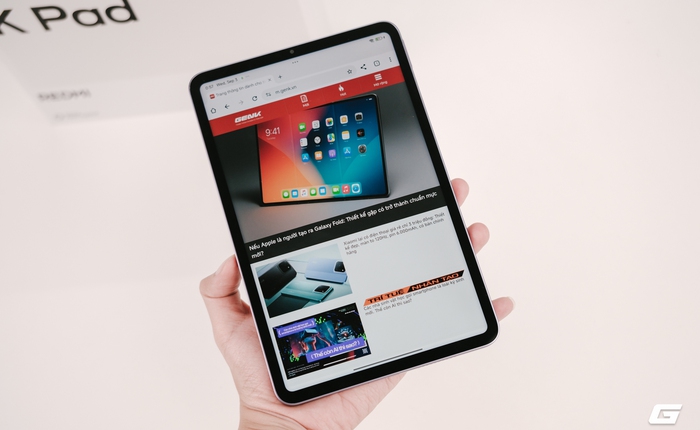 Trên tay "iPad mini" của Xiaomi: Nhỏ gọn, hiệu năng cực mạnh, có màn hình 165Hz siêu mượt, giá chỉ 10 triệu đồng nhưng trải nghiệm vẫn không bằng "Táo"