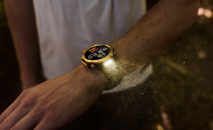 Amazfit T-Rex 3 Pro ra mắt: đồng hồ siêu bền có đèn pin tích hợp, pin gần 1 tháng, viền titan, giá chỉ ngang Apple Watch