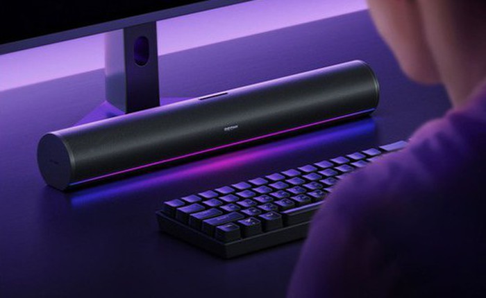 Xiaomi ra mắt loa thanh Redmi cho PC: 3 kết nối, có đèn RBG, đủ dùng trong phòng nhỏ, giá 1.37 triệu