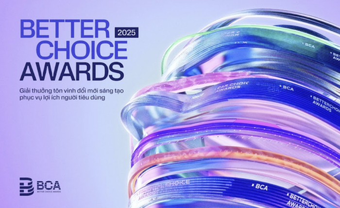 Better Choice Awards 2025 chính thức công bố hạng mục và mở cổng bình chọn: Vinh danh những lựa chọn xứng đáng của người tiêu dùng Việt