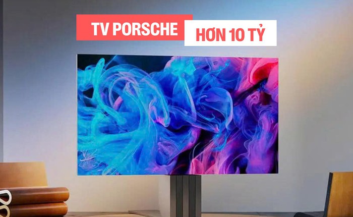 Đây là TV cực độc hợp tác sản xuất bởi Porsche: Như một tác phẩm nghệ thuật, kích thước lên tới 221 inch, giá quy đổi hơn 10,5 tỷ đồng