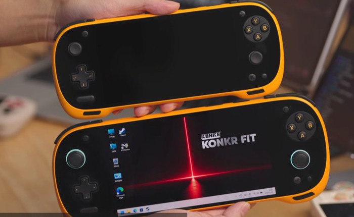 Ra mắt Ayaneo Konkr Fit: Máy chơi game cầm tay chạy Windows, màn OLED, dùng AMD Ryzen AI 9 HX 470, pin 80Wh