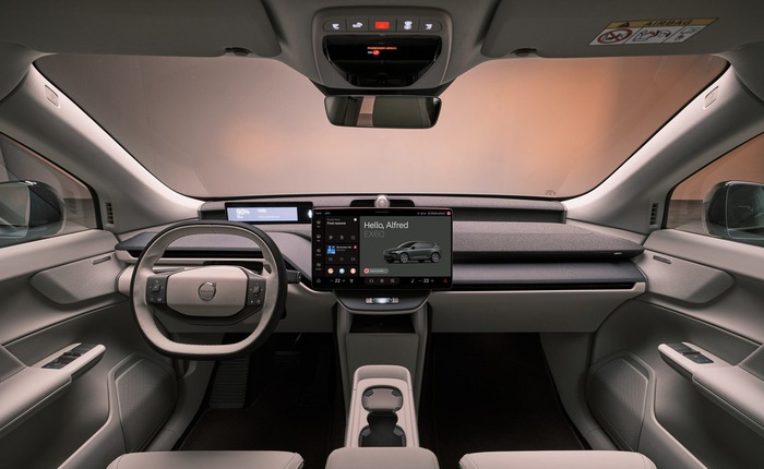 Volvo EX60 ra mắt: Xe điện tích hợp google gemini đầu tiên thế giới vận hành 810 km một lần sạc