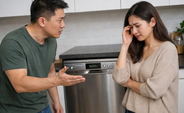 Vợ chê máy rửa bát cũ mẹ tôi đã dùng hơn 10 năm, tôi nói 1 câu khiến nhiều người phải vỗ tay khen hay