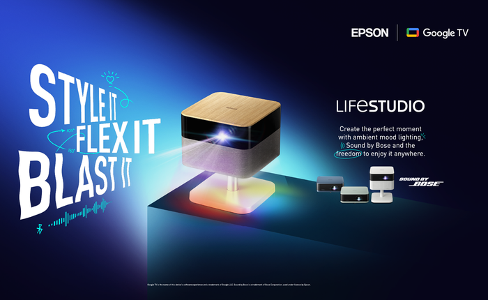 Epson ra mắt dòng máy chiếu Lifestudio, hướng tới không gian sống linh hoạt