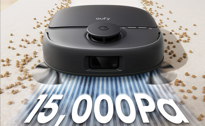 Lại thêm 1 robot hút bụi cao cấp được mở bán tại Việt Nam, lực hút 15.000Pa, trạm làm sạch "tất cả trong một", giá gần 14 triệu đồng sau ưu đãi