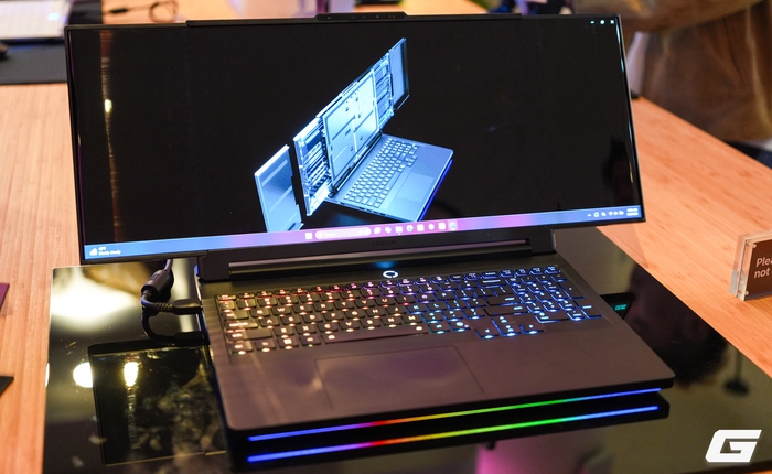 Mục sở thị Lenovo Legion Pro Rollable: Laptop gaming với màn hình cuộn, có thể mở rộng được từ 16 tới 24 inch