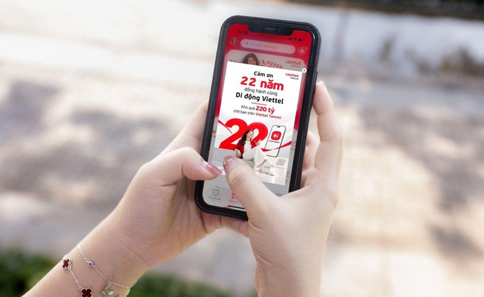 Mừng 22 năm mạng di động, Viettel mở kho quà 220 tỷ đồng và dồn toàn bộ ưu đãi sinh nhật lên ứng dụng Viettel Tammi trong 7 ngày