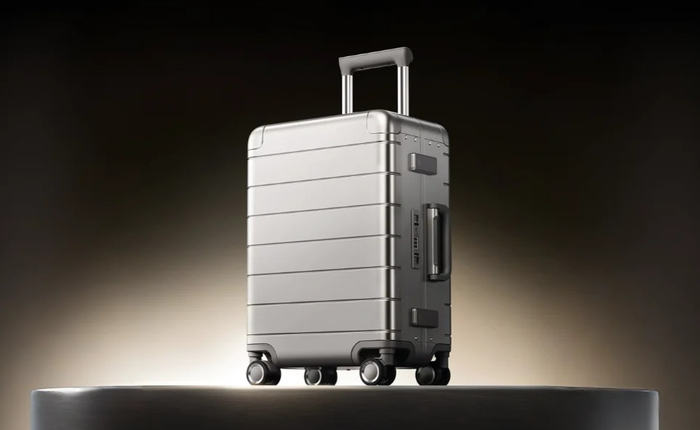 Xiaomi ra mắt vali kim loại 20 inch, không đinh tán, bánh xe êm, giá 6,6 triệu đồng