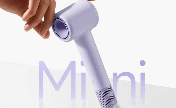 Xiaomi ra mắt máy sấy tóc mini nhẹ bằng điện thoại, công suất lớn, giá chỉ hơn 1 triệu đồng
