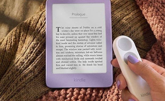 Cuối cùng thì Kindle cũng có điều kiển chuyển trang nhỏ gọn giống như nhiều thiết bị chạy Android