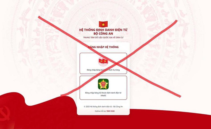 Cảnh báo website giả mạo hệ thống định danh điện tử VNeID nhằm đánh cắp dữ liệu