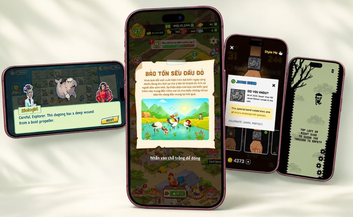 Thử ngay game Việt Xóm Nhỏ Tuổi Thơ và loạt game bảo tồn động vật hoang dã được Apple giới thiệu nhân Ngày Động vật Thế giới