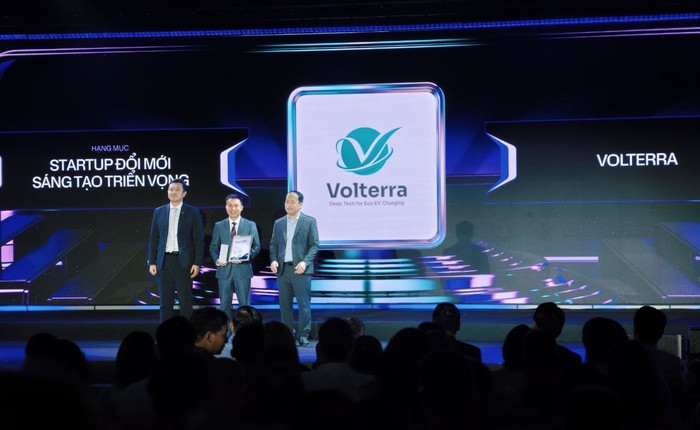Volterra giành giải Startup đổi mới sáng tạo triển vọng tại Better Choice Awards 2026: Từ phòng thí nghiệm VinUni đến lời giải cho bài toán trạm sạc xe điện