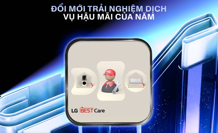 Better Choice Awards 2026: LG Best Care giành giải Đổi mới trải nghiệm dịch vụ hậu mãi của năm