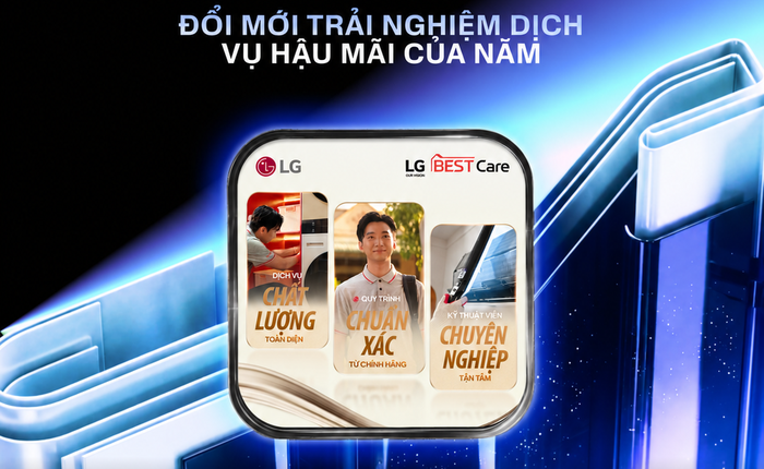 Better Choice Awards 2026: LG Best Care giành giải Đổi mới trải nghiệm dịch vụ hậu mãi của năm