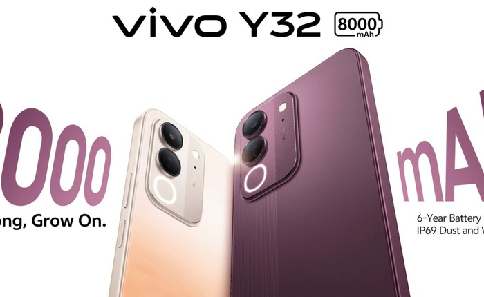 Ra mắt điện thoại vivo có pin 8.000mAh, màn hình 120Hz, chống bụi và nước IP68/IP69