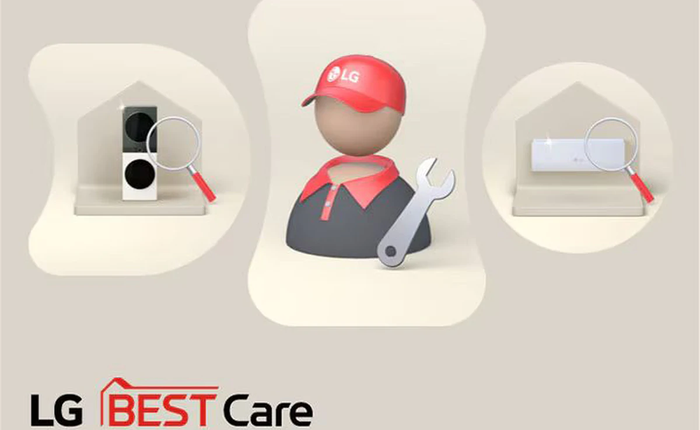 LG Best Care thắng giải Đổi mới trải nghiệm dịch vụ hậu mãi của Năm với hệ sinh thái chăm sóc người dùng toàn diện