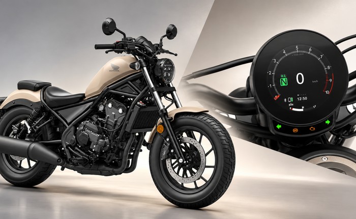 Vua cruiser Honda Rebel 500 trang bị ly hợp E-Clutch liệu có tiếp tục khuynh đảo thị trường Việt Nam?