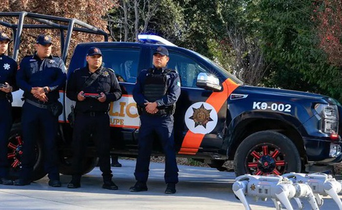 Cảnh sát Mexico triển khai biệt đội chó robot K9-X tuần tra World Cup 2026 nhằm giảm thiểu rủi ro cho sĩ quan