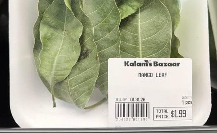 7 lá xoài giá 52.000 đồng ở Mỹ: Thứ bỏ đi ở Việt Nam lại thành hàng bán, người ta mua về làm gì?