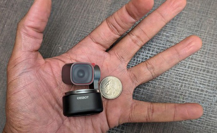 Obsbot Tiny 3: "Gã khổng lồ" tí hon thay thế hoàn hảo cho camera MacBook