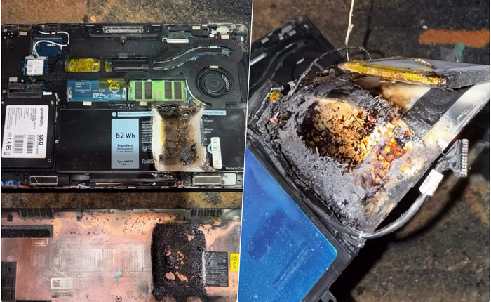 Cố chạy Red Dead Redemption 2 ở mức đồ họa cao nhất, chiếc laptop 10 năm tuổi của người dùng này bỗng bốc cháy dữ dội