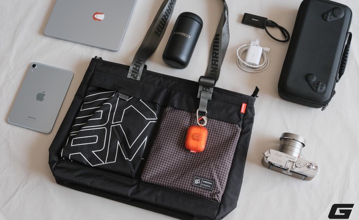 Bỏ balo cồng kềnh, Skinarma Jager là chiếc túi xách gói gọn cả “thế giới” công nghệ cho những ngày chơi Tết