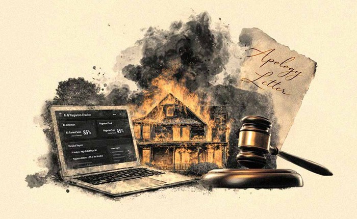 Người phụ nữ nhận cái kết không ngờ sau khi dùng trí tuệ nhân tạo để xin lỗi vì đã đốt nhà và cắn cảnh sát