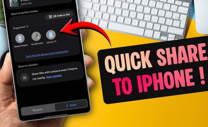 Galaxy S26 mới sẽ hỗ trợ AirDrop cho iPhone, iPad...: Tạm thời chưa phổ biến, sẽ sớm có ở Việt Nam?