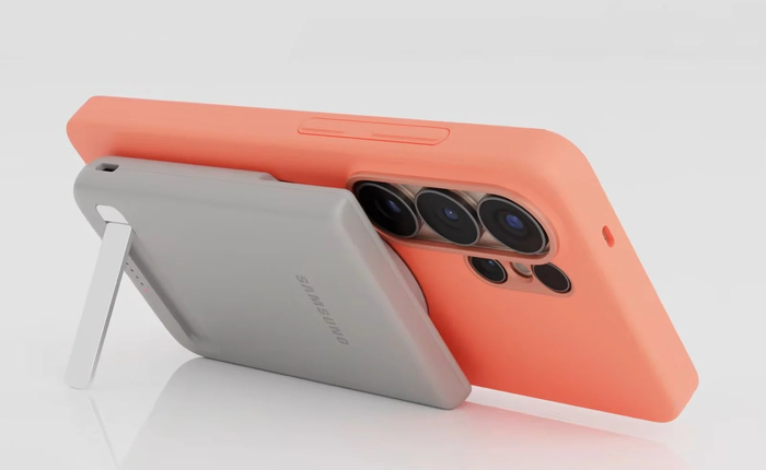 Samsung ra mắt pin sạc dự phòng nam châm 5.000 mAh cho Galaxy S26: Thiết kế mỏng nhẹ, sạc không dây 15W, có kickstand