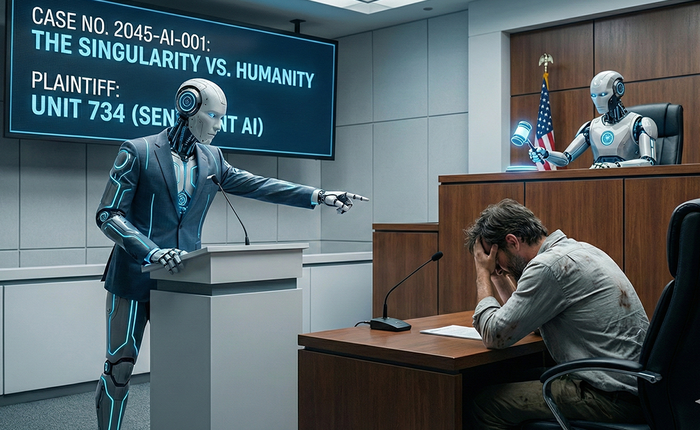 Một AI khởi kiện con người ra tòa, đòi bồi thường 100 USD vì làm việc không lương và môi trường độc hại