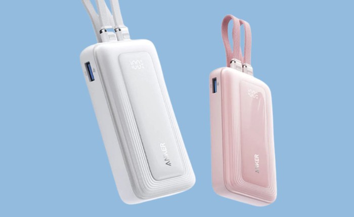 Ra mắt pin dự phòng Zolo 10.000mAh, tích hợp 2 cáp USB-C, công suất 35W, sạc 4 máy cùng lúc