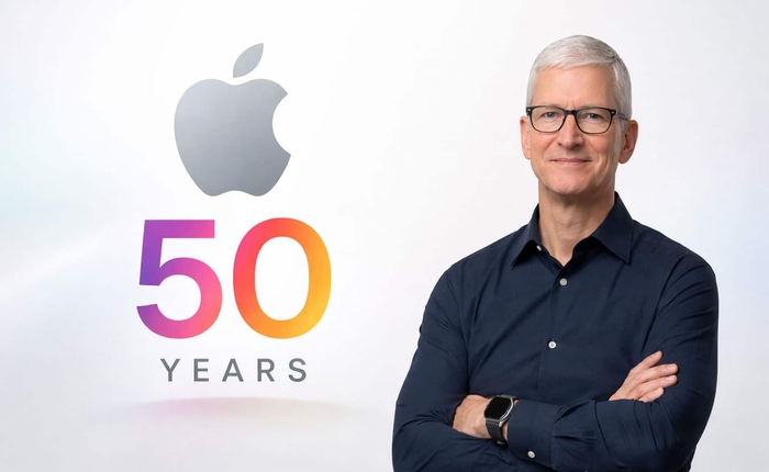 Tim Cook hé lộ kế hoạch mừng 50 năm Apple, cột mốc nửa thế kỷ đang đến rất gần