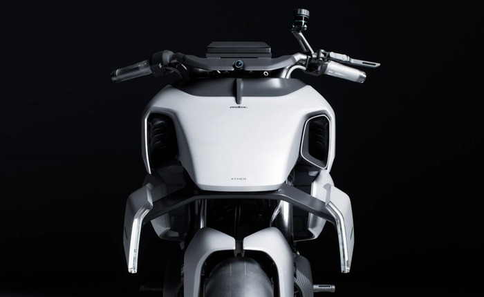 Ather Redux: Siêu phẩm xe tay ga điện tương lai sử dụng thân vỏ làm từ sợi cây lanh bền vững