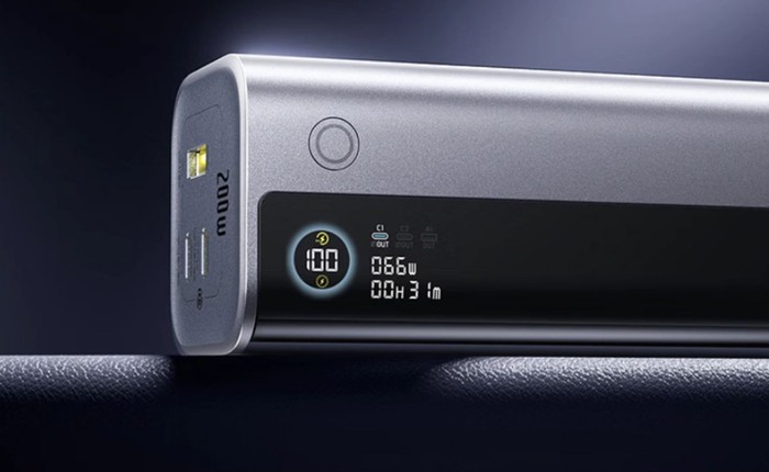 Baseus ra mắt pin sạc dự phòng EnerGeek GR11 25.000mAh, công suất tối đa 200W