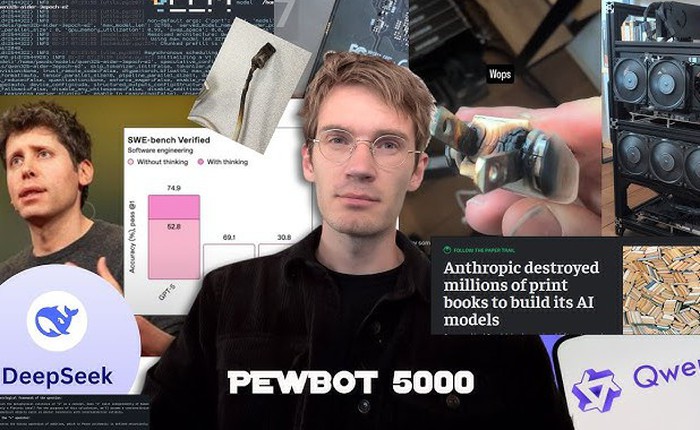 YouTuber PewDiePie tự train AI, tuyên bố vượt GPT-4 nhưng lại "quay xe" vì lý do ngớ ngẩn