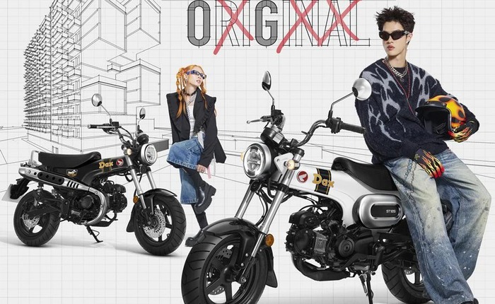 Honda tung Honda Dax màu trắng OG White và đen OG Black, phong cách hoài cổ gây chú ý giới chơi xe