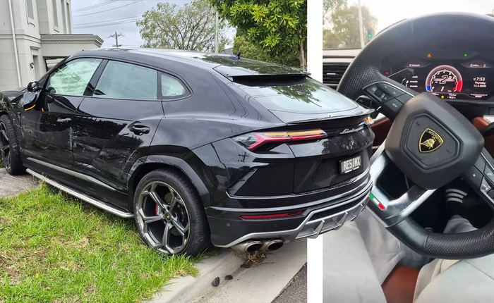 Thiếu niên 16 tuổi trộm Lamborghini Urus của triệu phú đi “quậy” phố, bị truy đuổi bằng trực thăng và đâm nát đầu xe