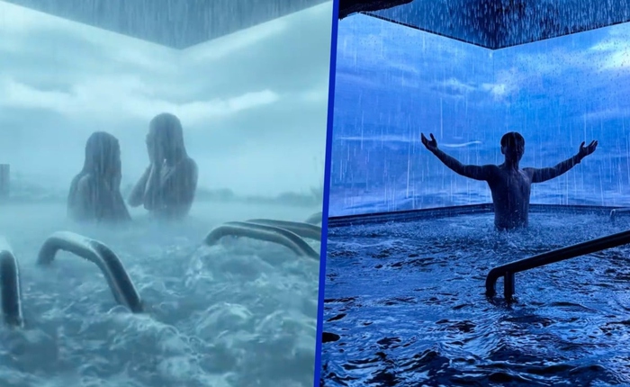 Trung Quốc xuất hiện spa “tắm bão tố” gây sốt: Sấm chớp, mưa lớn và sốc điện trong bể tắm