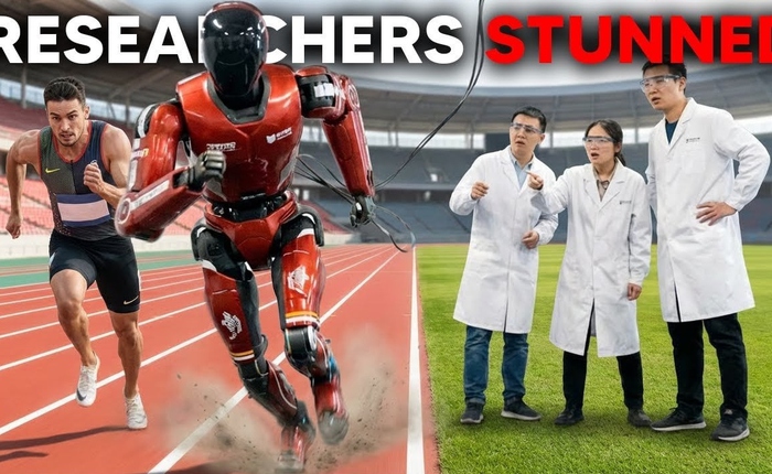 Robot hình người Trung Quốc sắp vượt kỷ lục chạy 100 mét của con người, mở ra kỷ nguyên cạnh tranh tốc độ giữa máy móc và vận động viên
