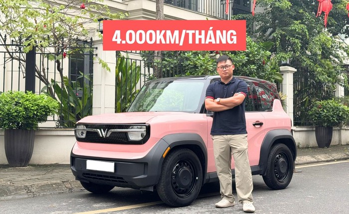 Chạy 4.000km/tháng, chủ xe VinFast VF 3: ‘Xe điện giờ tiện như xe xăng, đã thử cung Hà Nội-Huế ngon lành’