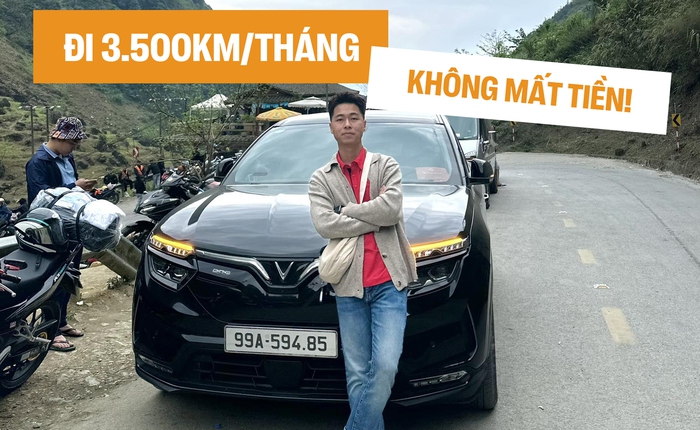 Chủ xe VinFast VF 8 đi hơn 3.500km/tháng không mất tiền: ‘Dẫn tour du lịch chuyển từ xe xăng sang xe điện là một bài toán có lợi’